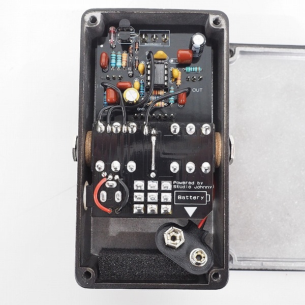 実際に弊社で買取させて頂いたBlues-Bro./ブルースブラザー Advanced Mod-Pedal JohnnySound オーバードライブ 歪み系エフェクター【動作確認済】の画像 7枚目