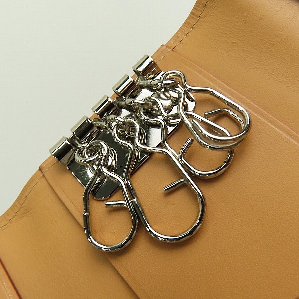 実際に弊社で買取させて頂いたGANZO/ガンゾ コードバン キーケース 57883の画像 4枚目