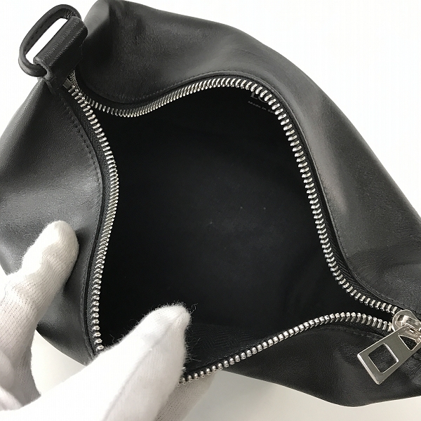 実際に弊社で買取させて頂いたLOEWE/ロエベ アナグラム オールレザー ハンドバッグ キュービー型の画像 2枚目