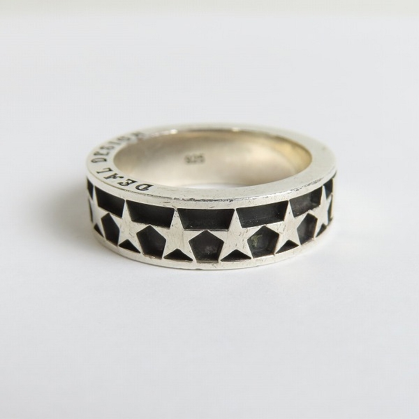 実際に弊社で買取させて頂いたDEAL DESIGN/ディールデザイン  レガートスターリング 星 指輪 19号の画像 2枚目