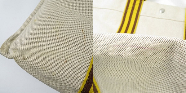 実際に弊社で買取させて頂いたHERMES/エルメス ボラボラ キャンパス トートバッグ の画像 9枚目