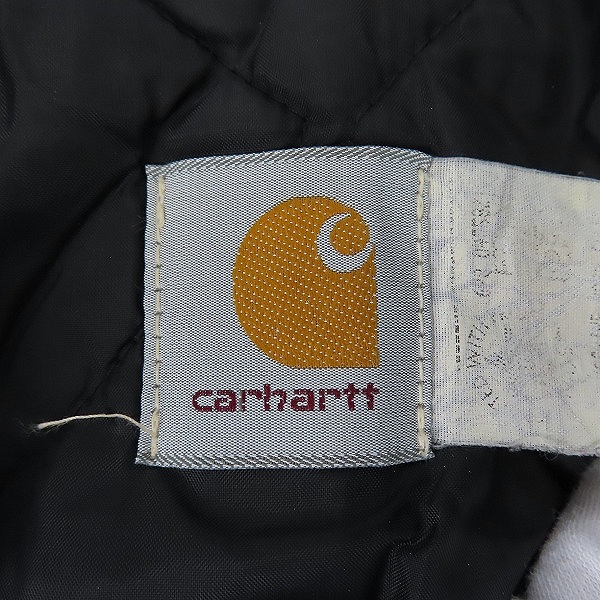 実際に弊社で買取させて頂いたCarhartt/カーハート USA製 Arctic Traditional Coat/カバーオール キルトライニング ダック地 ジャケット/Mの画像 2枚目