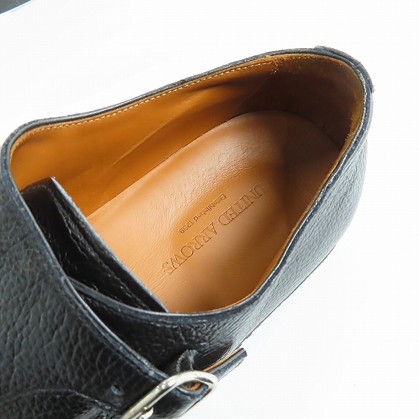 実際に弊社で買取させて頂いたUNITED ARROWS/ユナイテッドアローズ ダブルモンクスニーカー 1803/44 の画像 4枚目