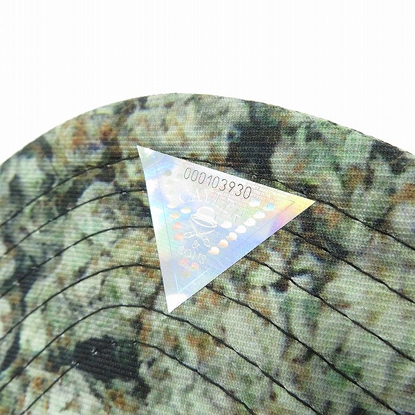 実際に弊社で買取させて頂いたCAYLER&SONS/ケイラーアンドサンズ ＃KUSH スナップバックキャップの画像 8枚目