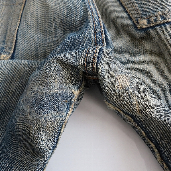 実際に弊社で買取させて頂いたLevi's/リーバイス ボタン裏6刻印/ビッグE/Vステッチ ヴィンテージ デニムパンツの画像 7枚目