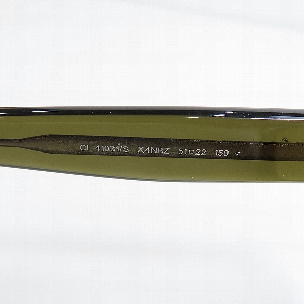 実際に弊社で買取させて頂いたCELINE/セリーヌ サングラス/アイウェア CL 41031/S X4NBZの画像 5枚目