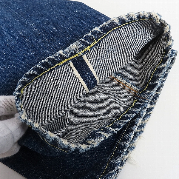 実際に弊社で買取させて頂いたLevi's/リーバイス 60s 刻印8 501 BIGE ビッグE デニムパンツ の画像 8枚目