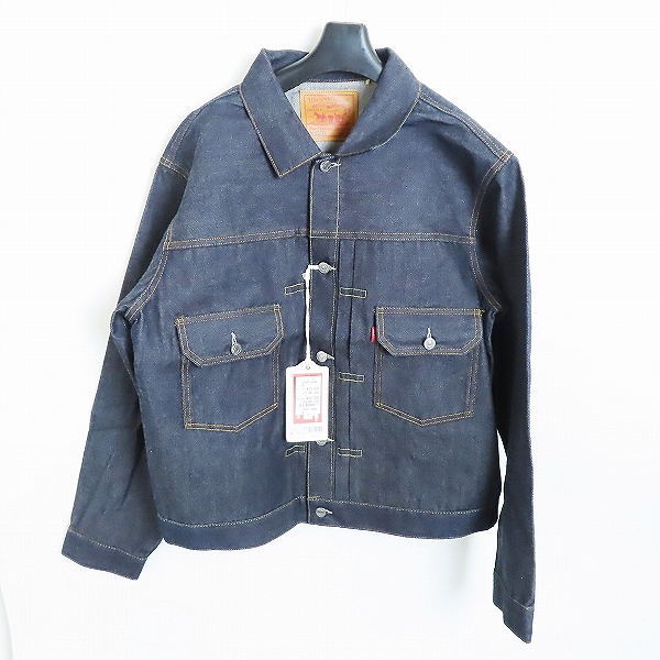実際に弊社で買取させて頂いた【未使用】LEVIS/リーバイス VINTAGE CLOTHING TYPE 2 JACKET デニムジャケット 1953 507XX/70507-0066/44