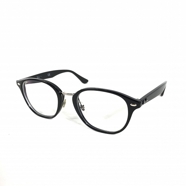 実際に弊社で買取させて頂いたRayBan/レイバン メガネフレーム/アイウェア 黒縁 RB5355F/2000