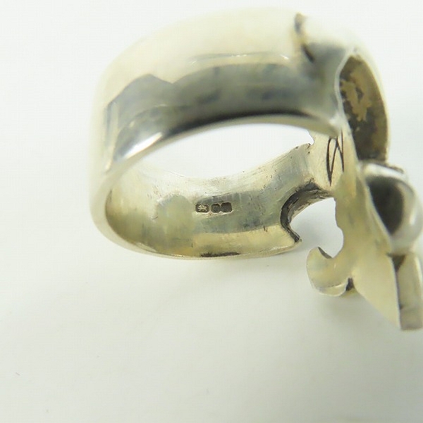 実際に弊社で買取させて頂いたCRAZY PIG/クレイジーピッグ ヘビー フレアデリス リング/指輪 17.5号の画像 6枚目
