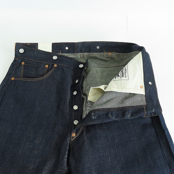 実際に弊社で買取させて頂いた【未使用】LEVIS/リーバイス 1873年モデル復刻 米国製 98年製 デニムパンツ 125-0024/36の画像 2枚目