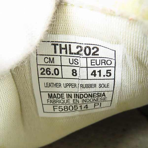 実際に弊社で買取させて頂いたOnitsuka Tiger/オニツカタイガー MEXICO 66 メキシコ66 スニーカー THL202 26.0の画像 5枚目