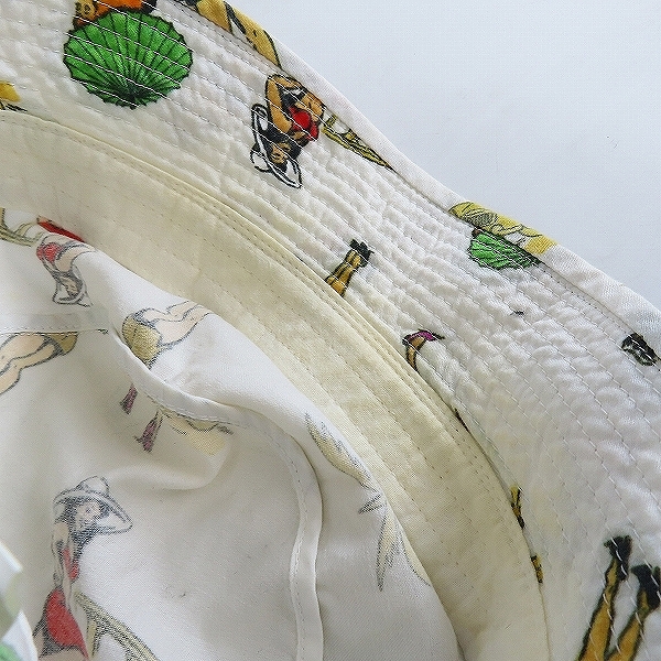 実際に弊社で買取させて頂いたWTAPS/ダブルタップス 20SS 総柄 バケット ハットの画像 8枚目