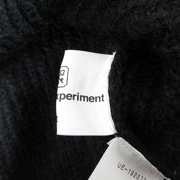 実際に弊社で買取させて頂いたuniform experiment/ユニフォームエクスペリメント モヘア/ウール クルーネックニットセーター UE-192073/2の画像 3枚目