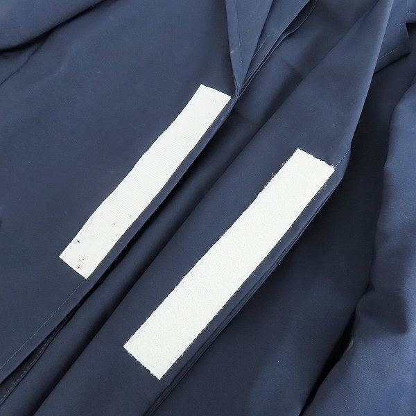 実際に弊社で買取させて頂いたMARNI/マルニ 2017 シルク混 マジックテープ ボンディングナイロン ブレザージャケット M05BN0028/48の画像 3枚目