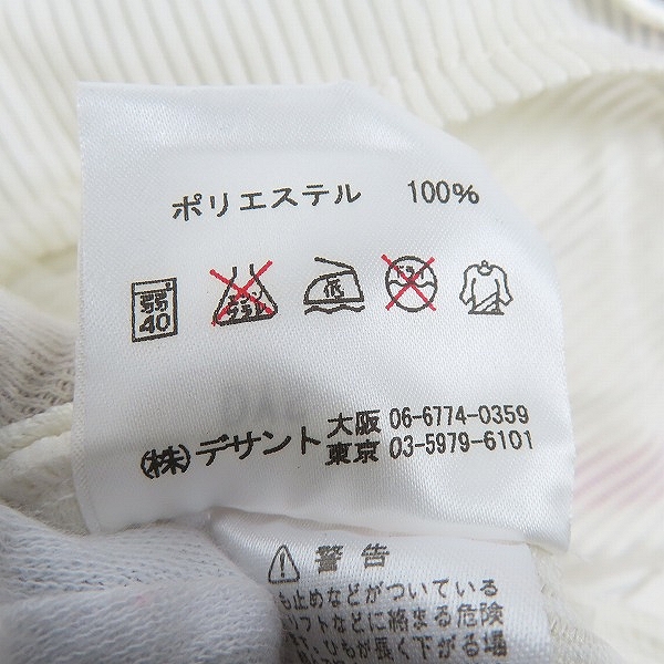 実際に弊社で買取させて頂いたデサント×ビームス 東京ヤクルトスワローズ 2006 ホーム レプリカユニフォーム #18藤井 DYS-0601/FREEの画像 4枚目