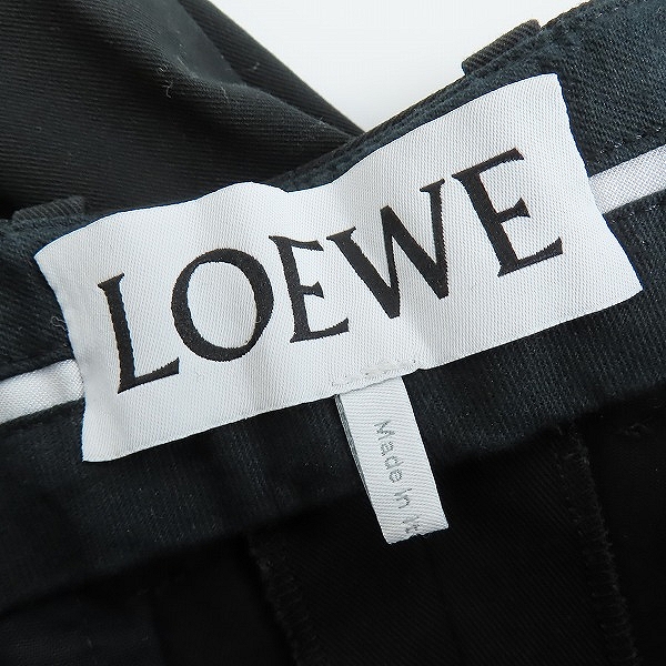 実際に弊社で買取させて頂いた LOEWE/ロエベ アナグラム ロゴ刺繍 トラウザー パンツの画像 2枚目