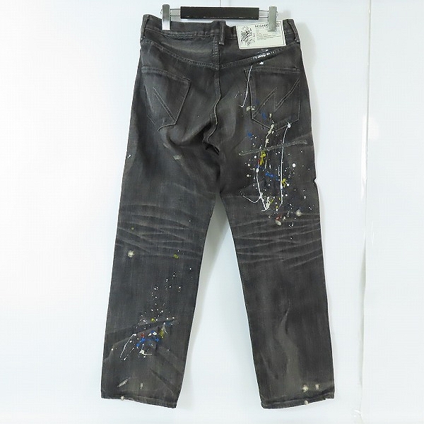 実際に弊社で買取させて頂いたNEIGHBORHOOD/ネイバーフッド 08AW DIRT-SAVAGE BASIC ペイント サベージ デニムパンツ DCNH-PT-M11/Sの画像 1枚目