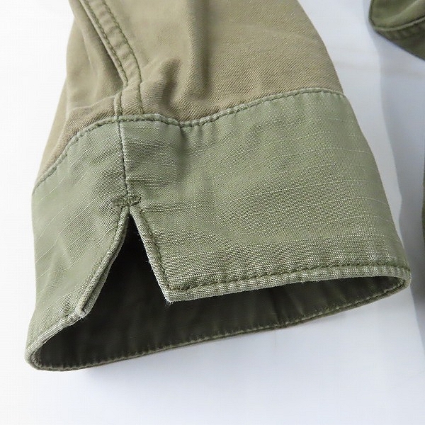 実際に弊社で買取させて頂いたUNITED ARROWS &SONS/ユナイテッドアローズアンドサンズ MIL TOMMY SHIRT/ミリタリージャケット 1125-211-5861/Lの画像 8枚目