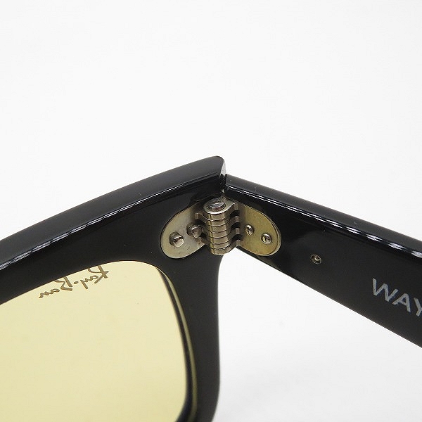 実際に弊社で買取させて頂いたRay-Ban/レイバン WAYFARER/ウェイファーラー サングラス RB2140-F 901の画像 7枚目