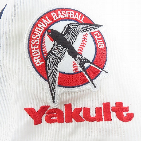 実際に弊社で買取させて頂いた【未使用】デサント×ビームス 東京ヤクルトスワローズ 2006 ホーム レプリカユニフォーム #9飯原 DYS-0601A/FREEの画像 5枚目