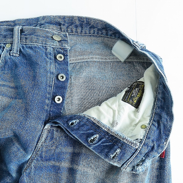 実際に弊社で買取させて頂いたWTAPS/ダブルタップス デニムパンツ インディゴ/Lの画像 2枚目