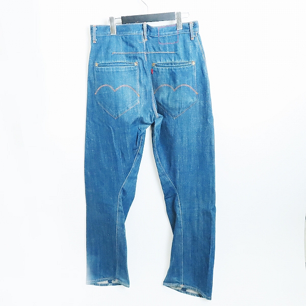 実際に弊社で買取させて頂いたLEVIS RED/リーバイスレッド デニムパンツ WPL-423 W32L34の画像 1枚目
