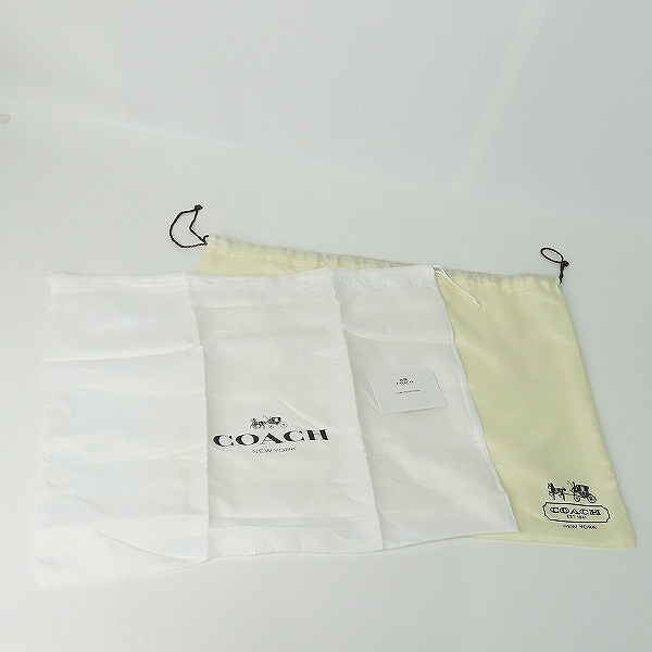 実際に弊社で買取させて頂いた【未使用】COACH/コーチ レザー ハンドバッグ ブラック F59501の画像 9枚目