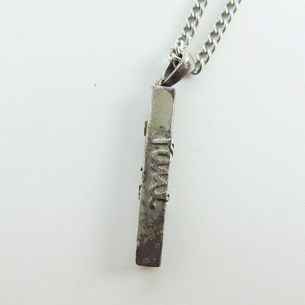 実際に弊社で買取させて頂いたPaul Smith/ポールスミス ロゴ入り 縦長ネックレスの画像 1枚目