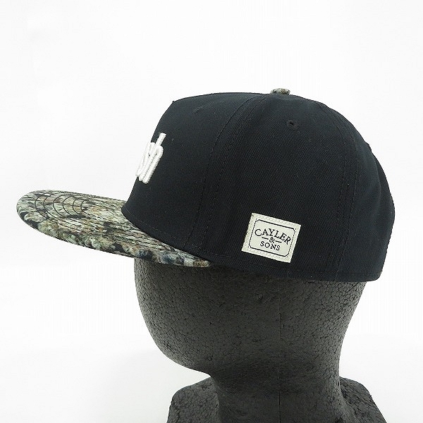 実際に弊社で買取させて頂いたCAYLER&SONS/ケイラーアンドサンズ ＃KUSH スナップバックキャップの画像 2枚目