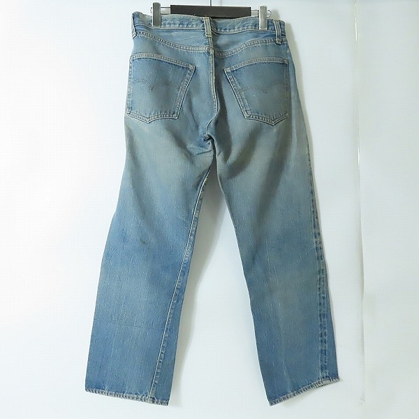 実際に弊社で買取させて頂いたLevis/リーバイス 501 ヴィンテージ 66前期 刻印6 スモールe ボタンフライ デニムパンツ W32L30の画像 1枚目