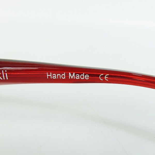 実際に弊社で買取させて頂いたalain mikli/アランミクリ フルリム アイウエア/メガネフレーム A0480 12の画像 6枚目