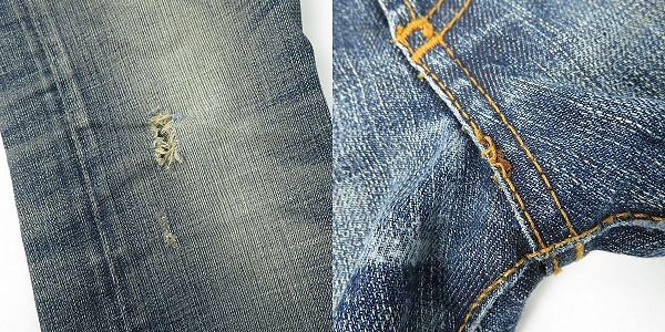 実際に弊社で買取させて頂いた【JPタグ】DIOR HOMME/ディオールオム 07AW Jake 加工デニム 7H311080585/28の画像 8枚目