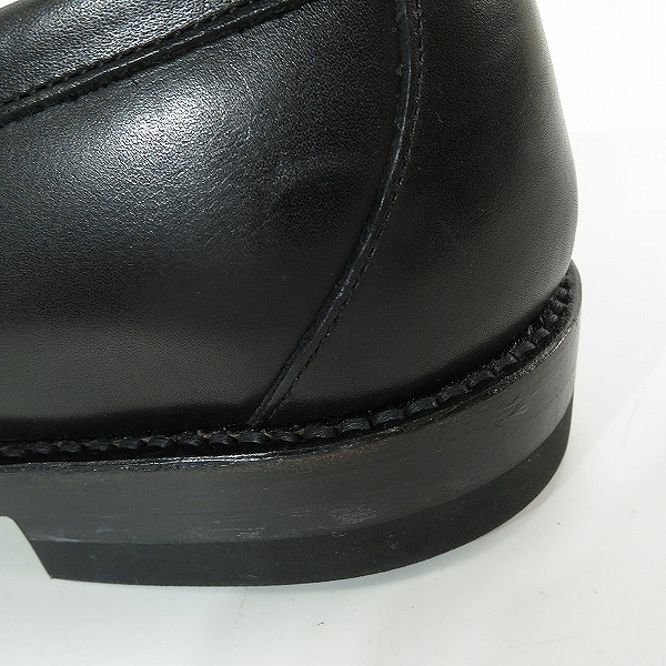 実際に弊社で買取させて頂いたREGAL/リーガル レザー ローファー ブラック V008/25.5の画像 7枚目