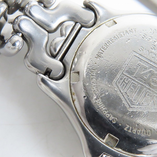 実際に弊社で買取させて頂いたTAG HEUER/タグホイヤー セルシリーズ 腕時計 S99.213M【動作未確認】の画像 5枚目