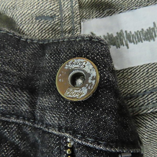 実際に弊社で買取させて頂いたNEIGHBORHOOD/ネイバーフッド 08AW DIRT-SAVAGE BASIC ペイント サベージ デニムパンツ DCNH-PT-M11/Sの画像 8枚目