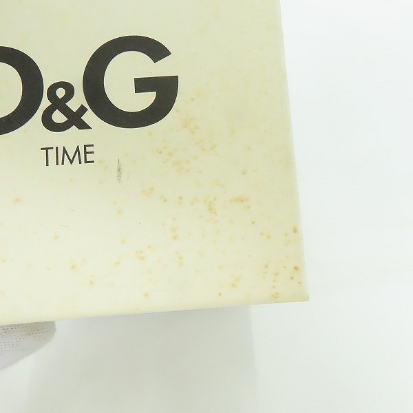 実際に弊社で買取させて頂いたD&G/ディーアンドジー DOLCE&GABBANA/ドルチェ&ガッバーナ/ドルガバ TIME 腕時計/ウォッチ【動作未確認】の画像 7枚目