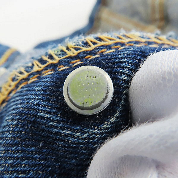 実際に弊社で買取させて頂いたLEVIS/リーバイス ヴィンテージ オリジナル 50s～60s 501 BIG E Wネーム デニムパンツの画像 4枚目