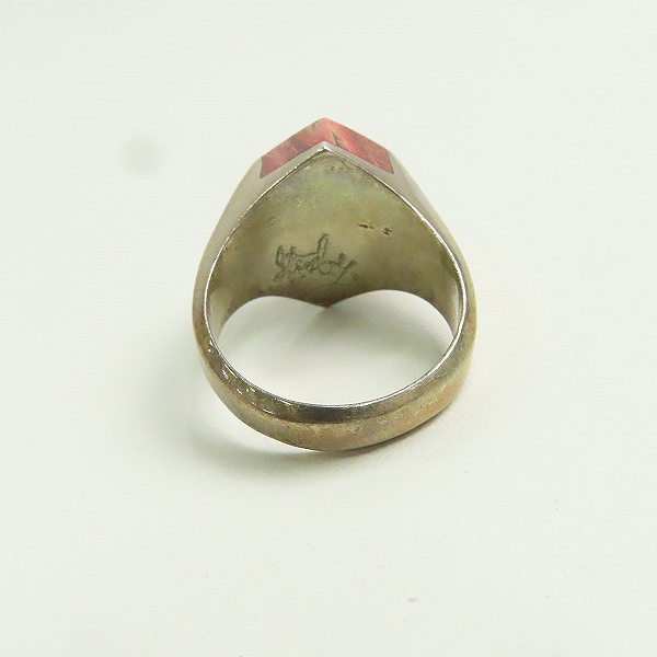 実際に弊社で買取させて頂いたSTANLEY GUESS/スタンリーゲス ウッドブロックリング 15.5号の画像 3枚目