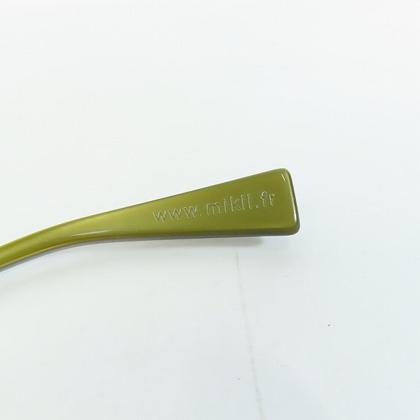 実際に弊社で買取させて頂いたalain mikli/アランミクリ TITANE アイウエア/メガネフレーム A0626-17の画像 6枚目