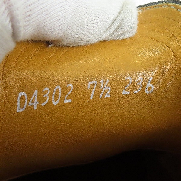 実際に弊社で買取させて頂いたDanner/ダナー レザー POSTMAN BOOTS/ポストマンブーツ D4302/7.5の画像 5枚目
