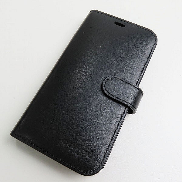 実際に弊社で買取させて頂いたCOACH/コーチ iPhone 11 Pro LEATHER WALLET CASE MIDNIGHT BLACK Leather カバーケース CIPH-007-BLK 