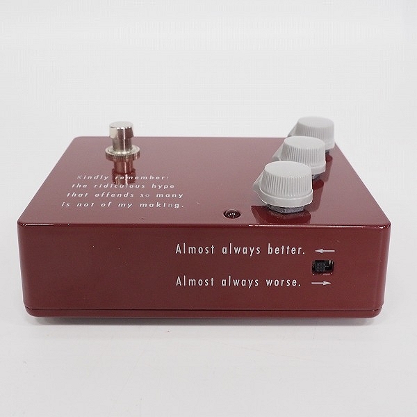実際に弊社で買取させて頂いたKLON/クローン KTR THE RIVISED KLON OVERDRIVE オーバードライブ 歪み系 エフェクター【動作確認済】の画像 2枚目