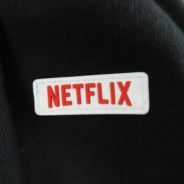 実際に弊社で買取させて頂いた【未使用】BEAMS×NETFLIX/ビームス×ネットフリックス ロゴ スウェットパンツ/Lの画像 7枚目