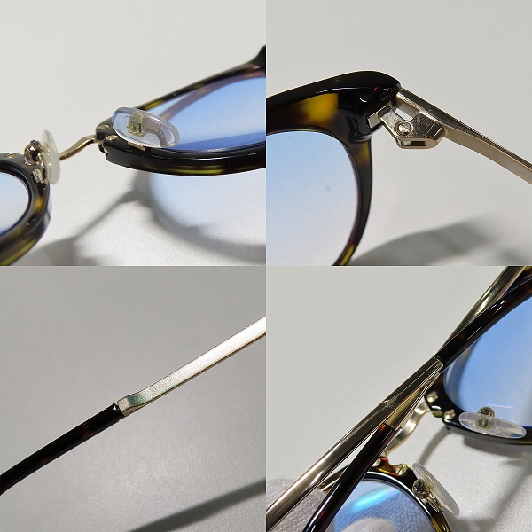 実際に弊社で買取させて頂いたTOM FORD/トムフォード コンビネーション 眼鏡/メガネフレーム TF5466 052の画像 7枚目