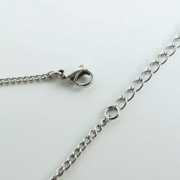 実際に弊社で買取させて頂いたPaul Smith/ポールスミス ロゴ入り 縦長ネックレスの画像 5枚目