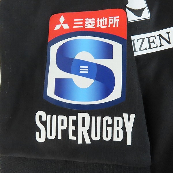 実際に弊社で買取させて頂いたCANTERBURY/カンタベリー SUNWOLVES/サンウルブズ メディアポロシャツ R30006SR /Lの画像 7枚目