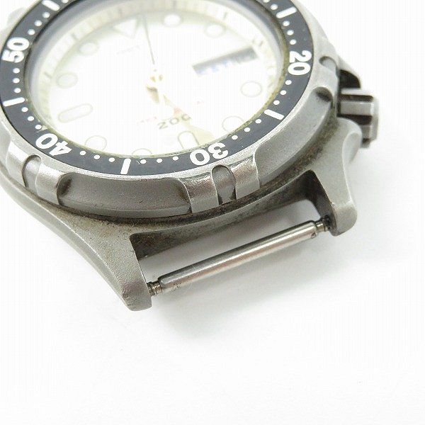 実際に弊社で買取させて頂いたSEIKO/セイコー プロフェッショナル ダイバー 7C43-6A00 クォーツ/ウォッチ/腕時計【動作未確認】の画像 4枚目