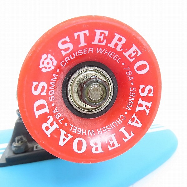 実際に弊社で買取させて頂いたSTEREO SKATEBOARDS/ステレオ スケートボード ミニクルーザー コンプリートデッキの画像 3枚目