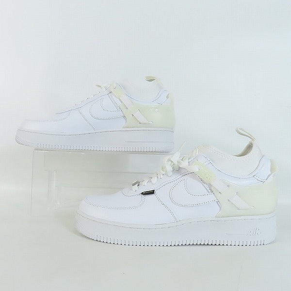 実際に弊社で買取させて頂いた【未使用】NIKE×UNDERCOVER/ナイキ×アンダーカバー AIR FORCE 1 LOW/エアフォース１ ロー ホワイト DQ7558-101/27.5の画像 3枚目